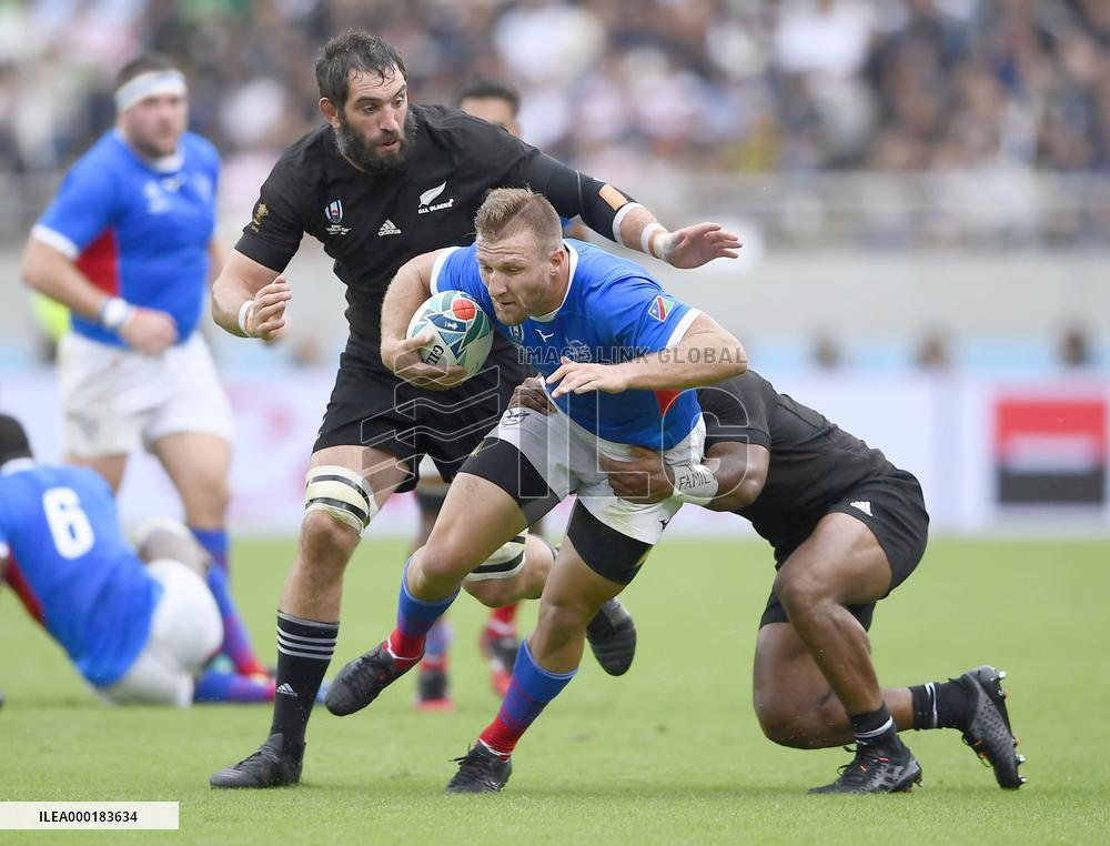Rugby World Cup in Japan: New Zealand v Namibia