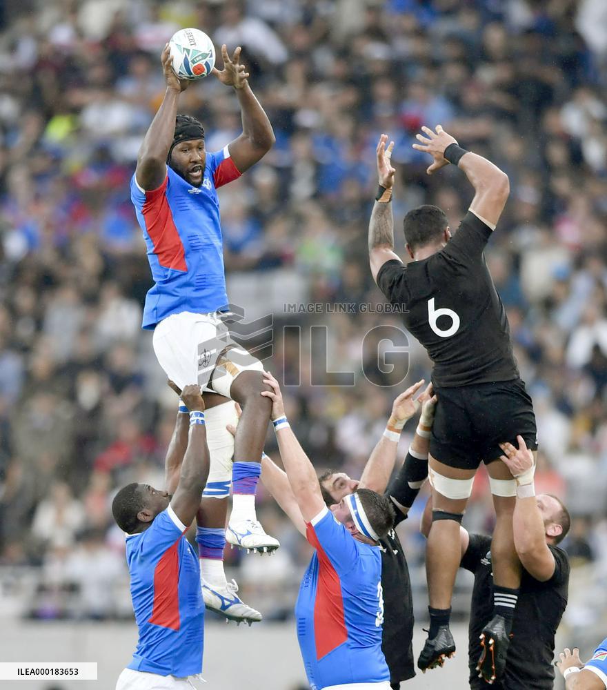 Rugby World Cup in Japan: N.Z. v Namibia