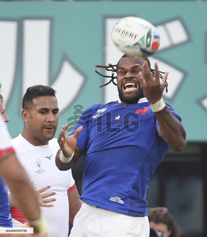 Rugby World Cup in Japan: France v Tonga