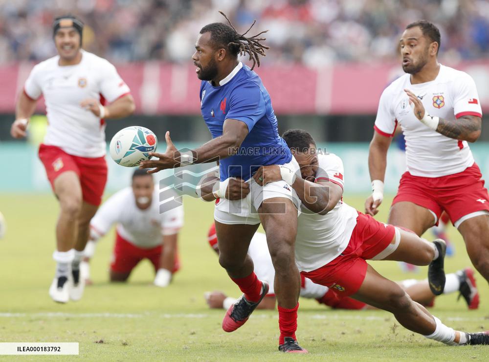 Rugby World Cup in Japan: France v Tonga