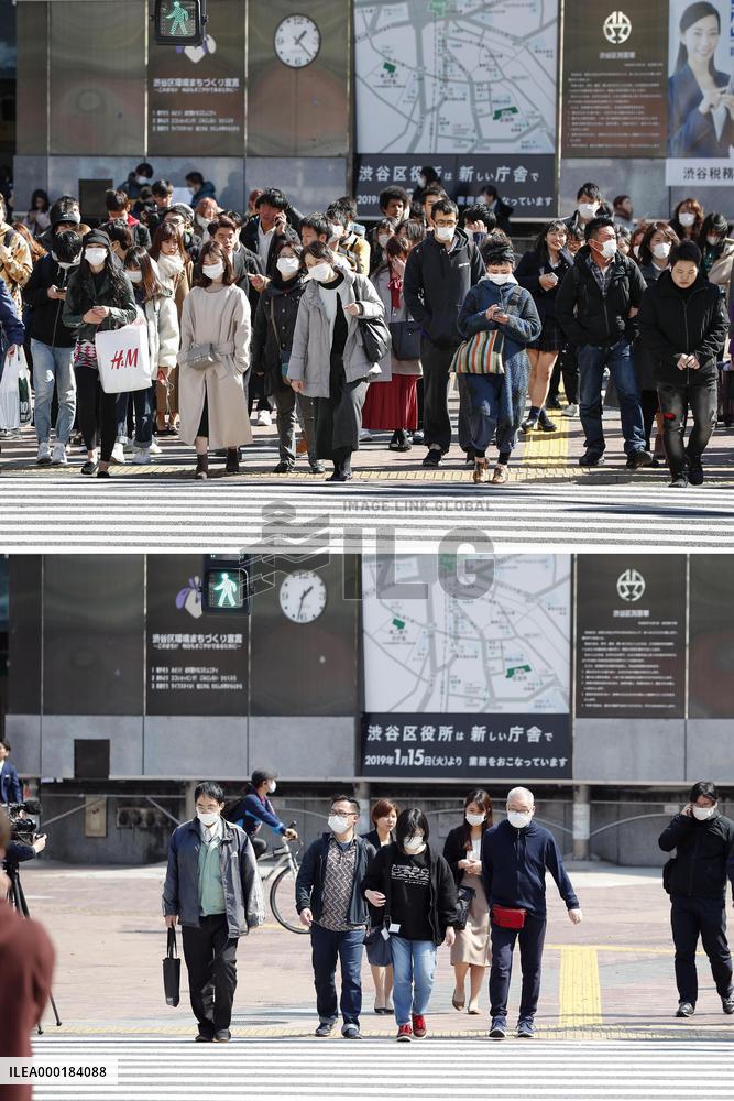 Tokyo before and after coronavirus pandemic