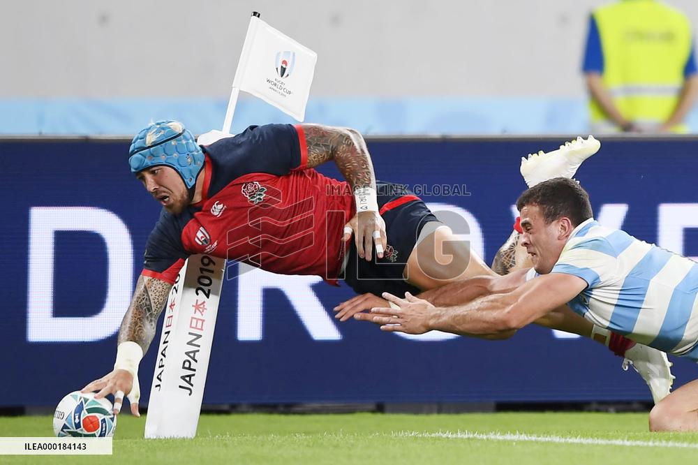Rugby World Cup in Japan: England v Argentina