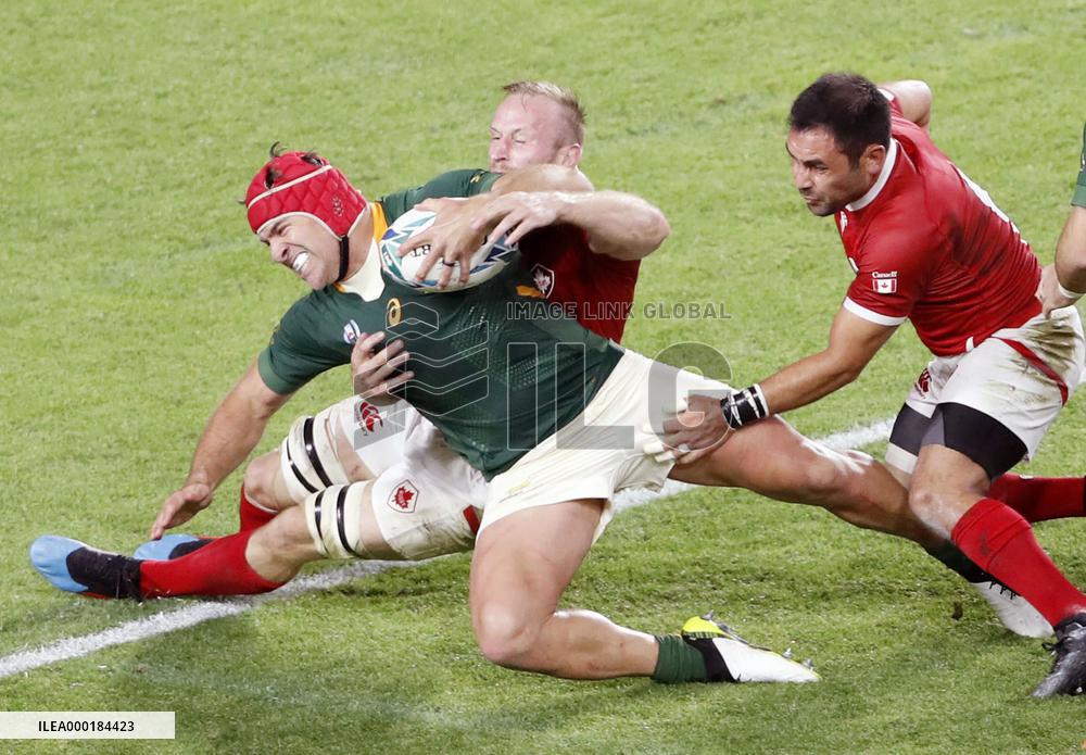 Rugby World Cup in Japan: S. Africa v Canada