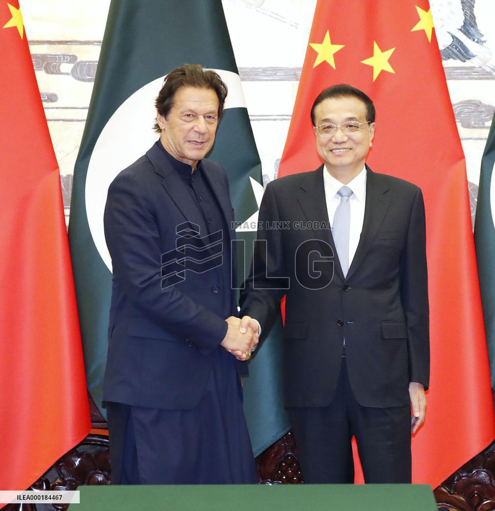 China, Pakistan premiers