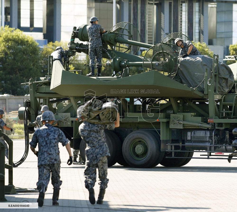 Missile interceptor installment drill