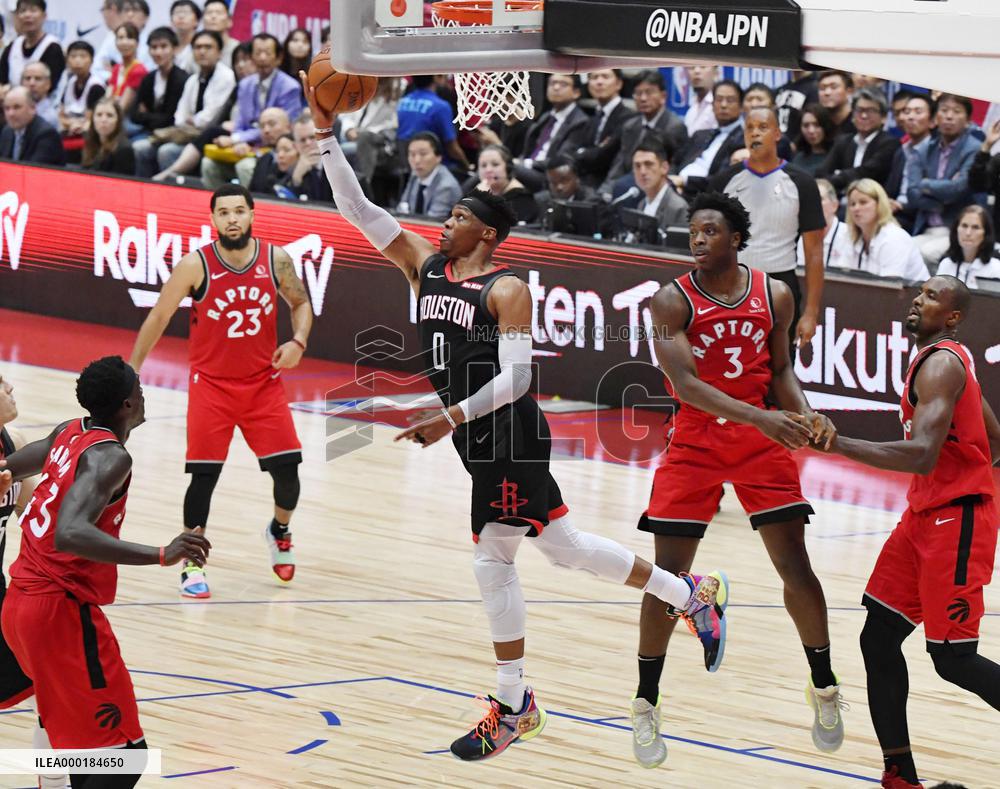Basketball: Houston Rockets v Toronto Raptors
