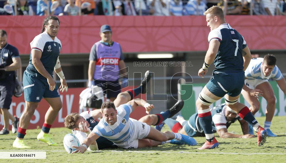Rugby World Cup in Japan: Argentina v U.S.