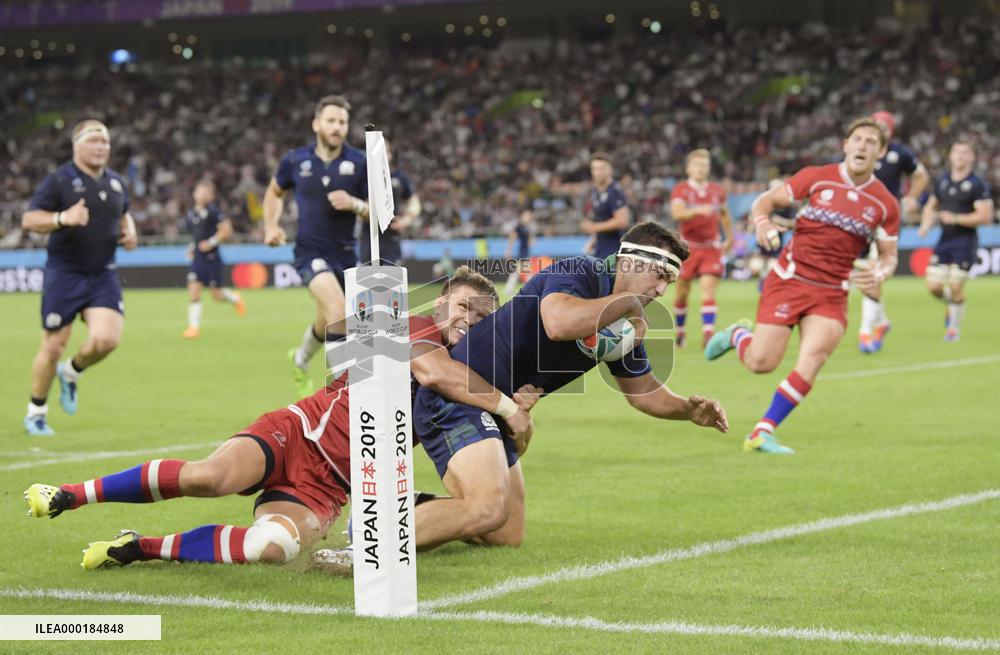 Rugby World Cup in Japan: Scotland v Russia