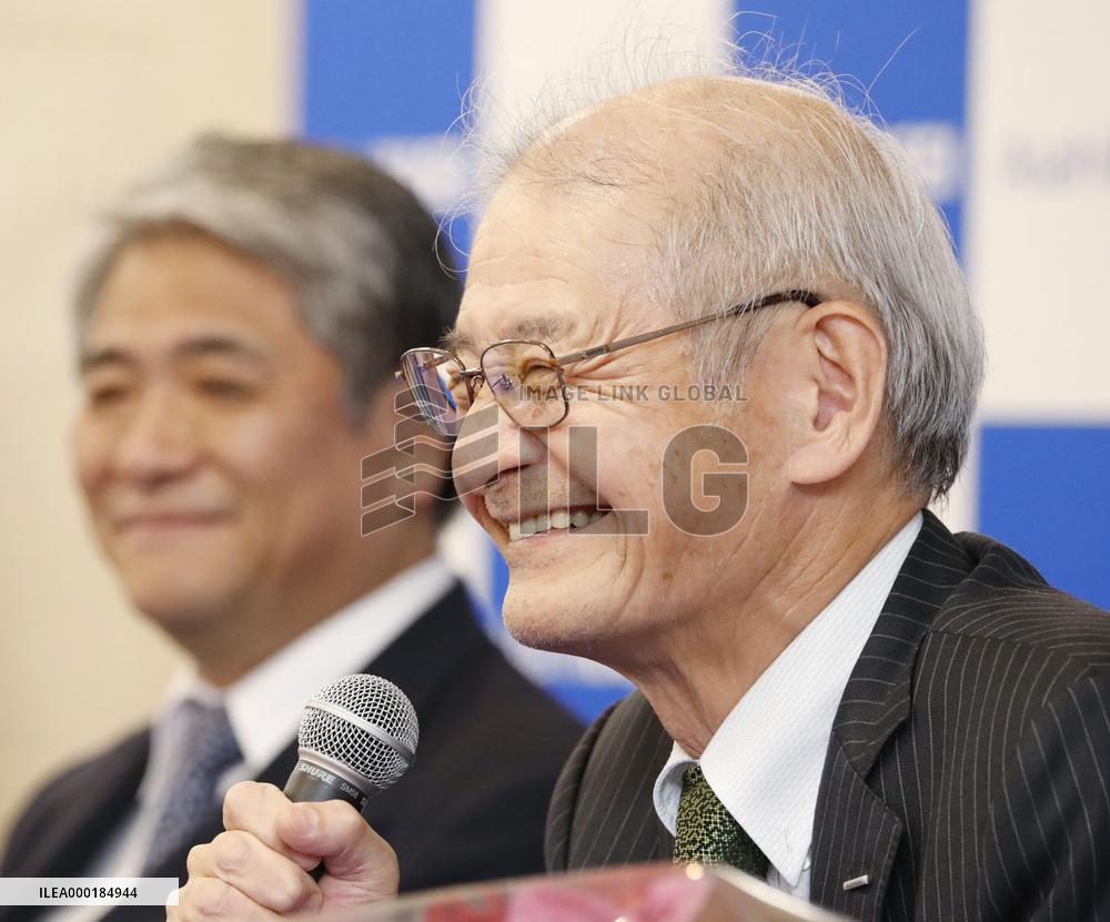 Nobel Prize chemistry winner Yoshino