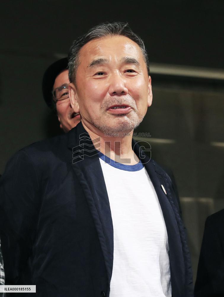Japanese novelist Haruki Murakami