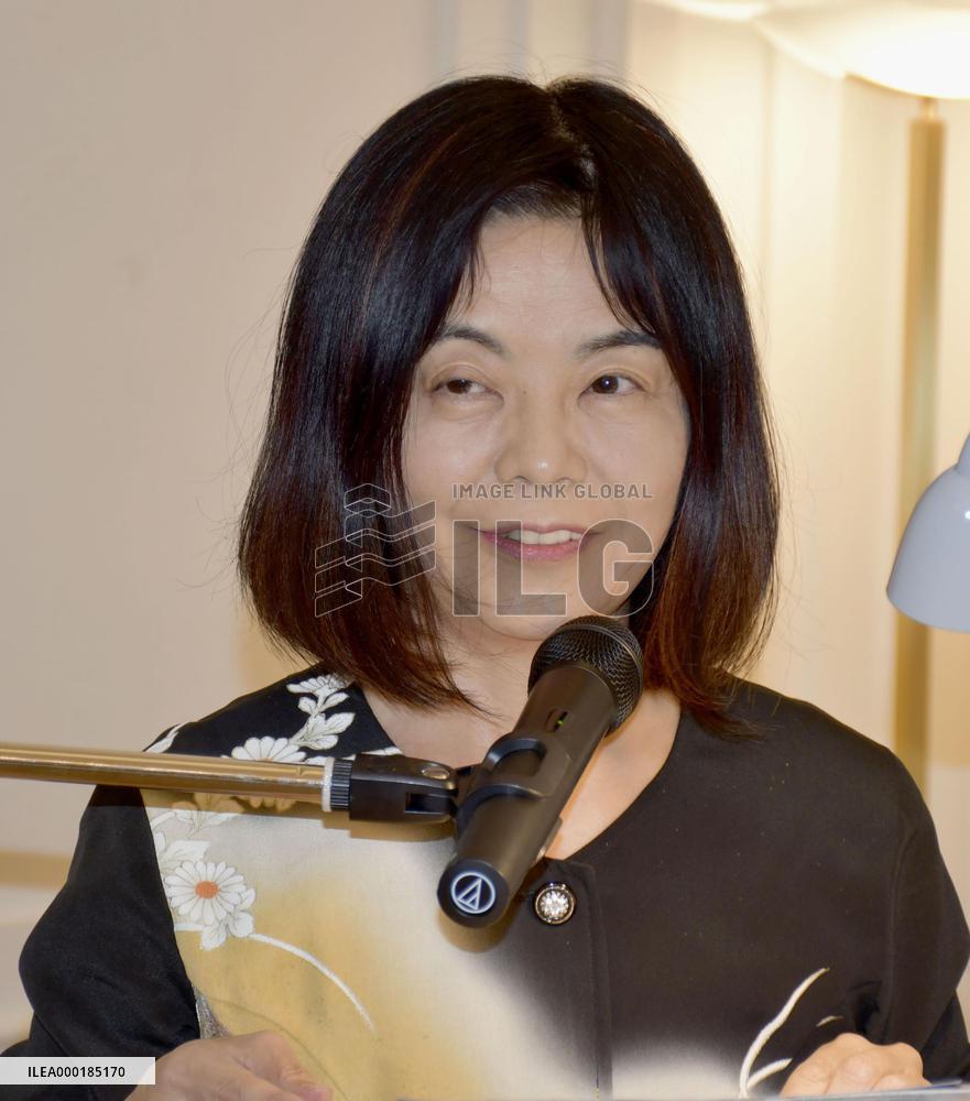 Japanese novelist, poet Yoko Tawada