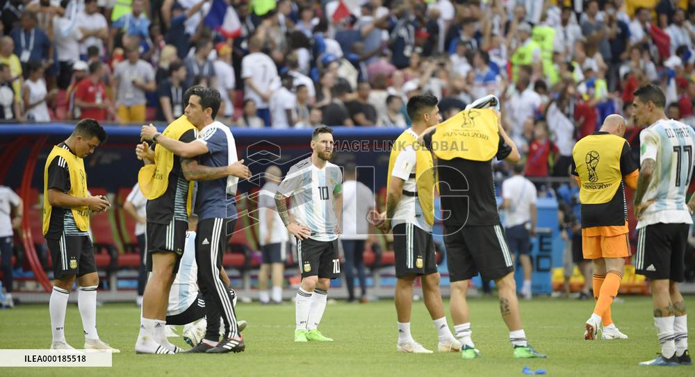 Football: Lionel Messi at 2018 World Cup