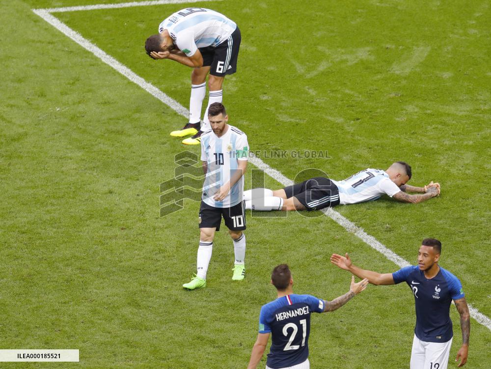 Football: Lionel Messi at 2018 World Cup