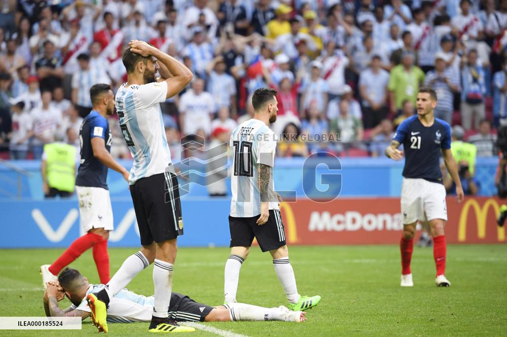 Football: Lionel Messi at 2018 World Cup