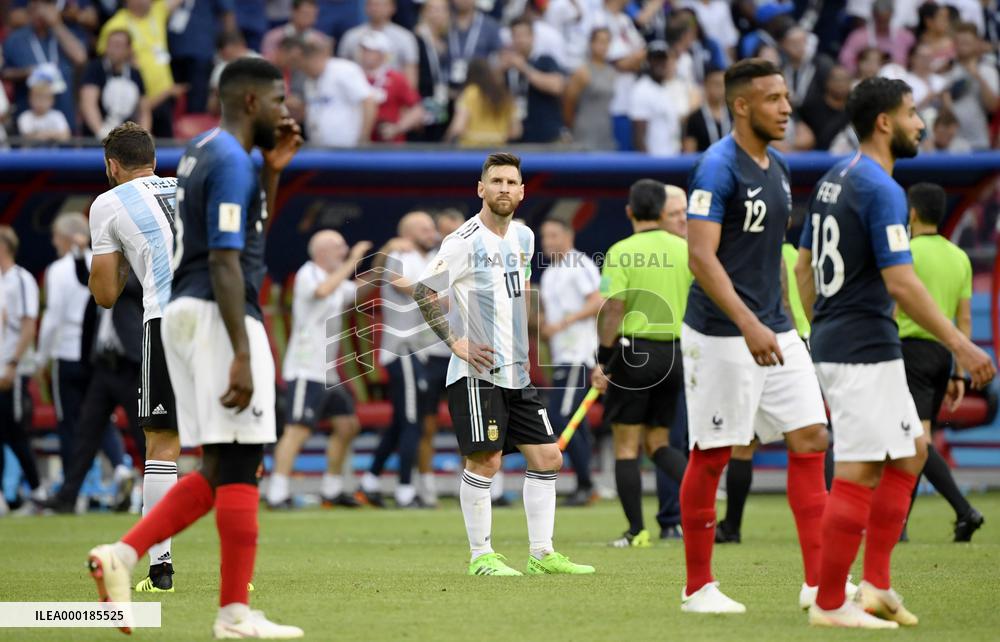 Football: Lionel Messi at 2018 World Cup