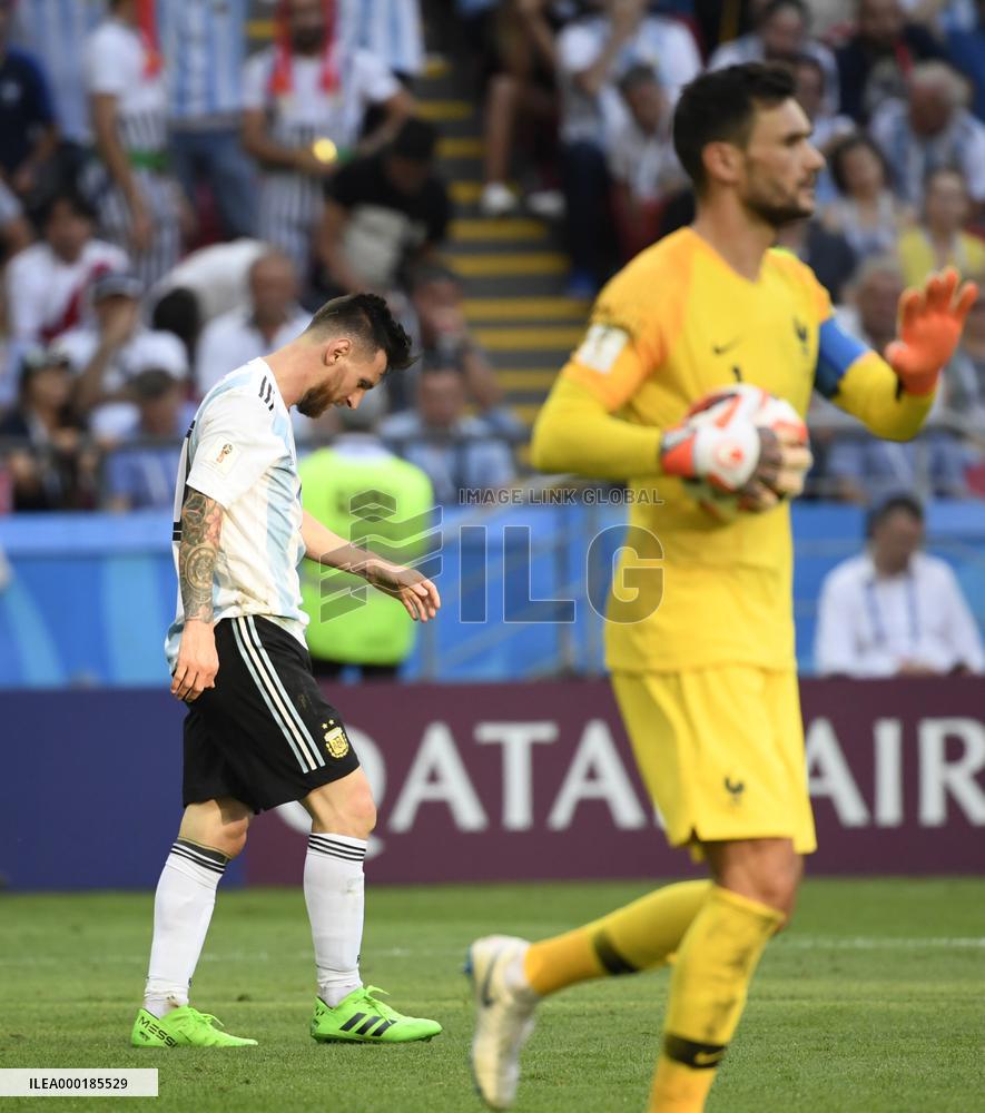 Football: Lionel Messi at 2018 World Cup