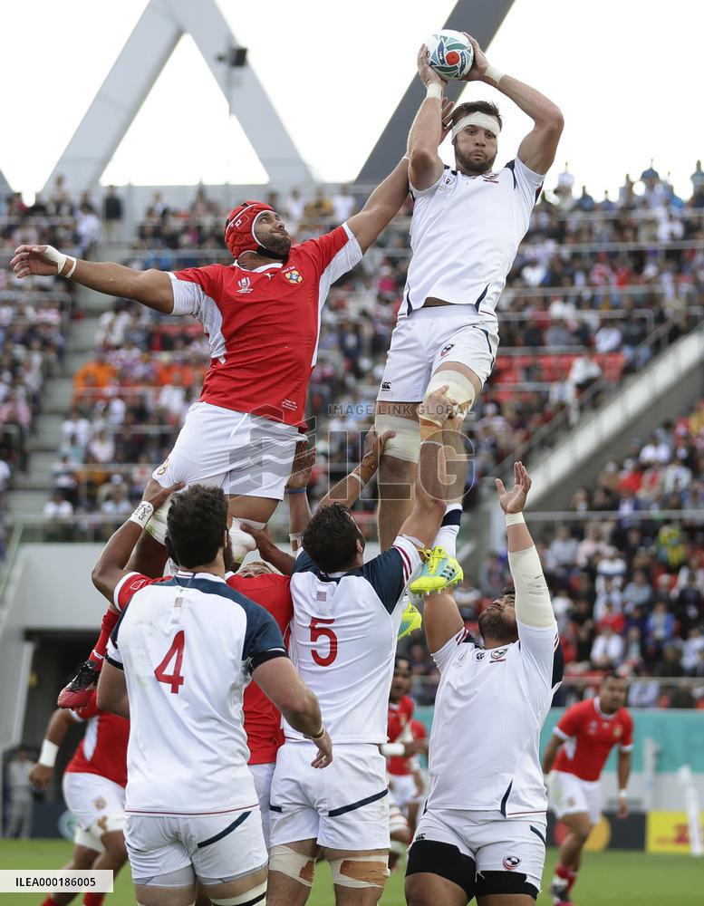 Rugby World Cup in Japan: U.S. v Tonga