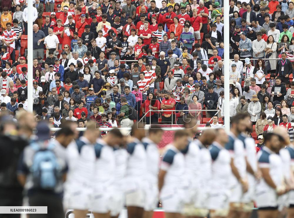 Rugby World Cup in Japan: U.S. v Tonga
