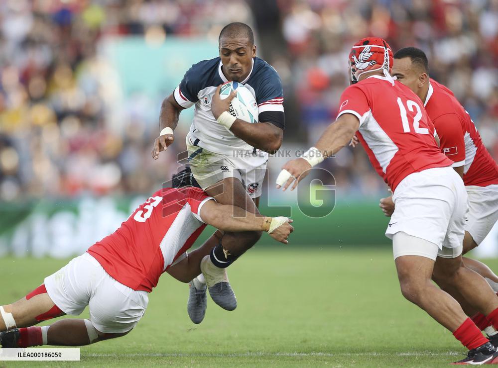 Rugby World Cup in Japan: U.S. v Tonga