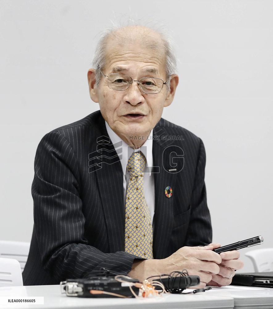 Nobel chemistry prize winner Yoshino