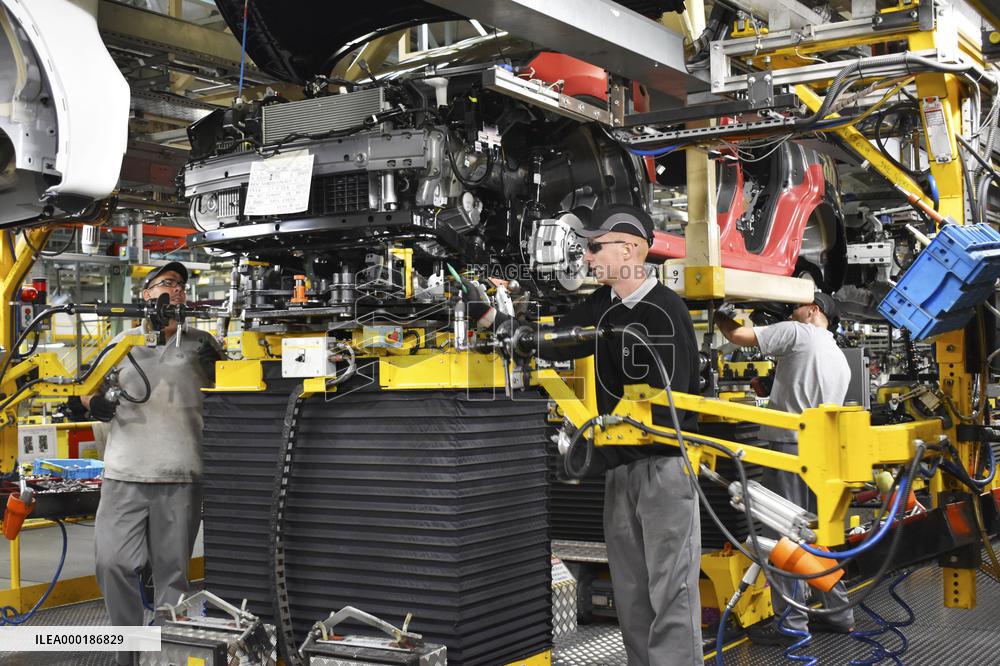 Nissan factory in Sunderland