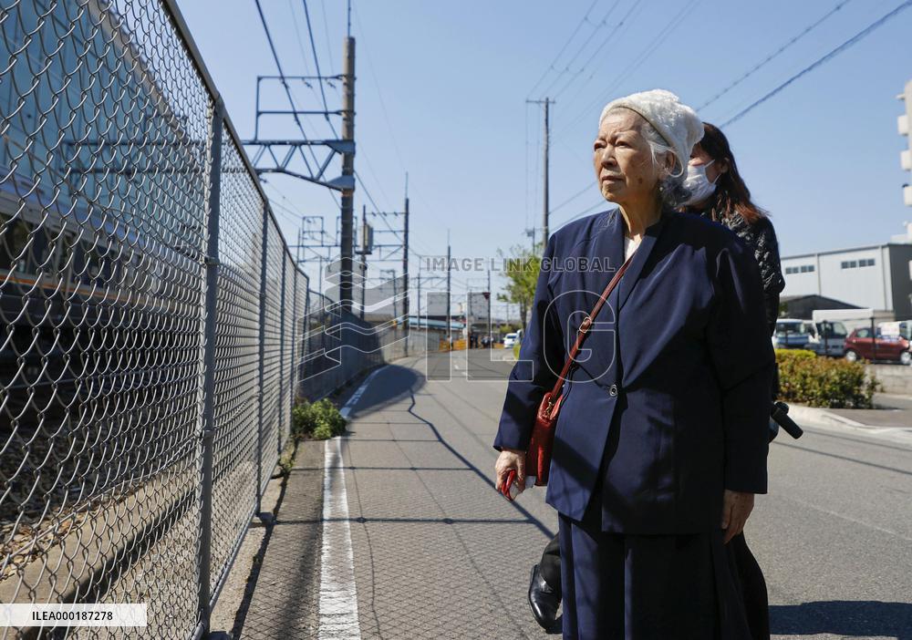 15th anniversary of train derailment in western Japan