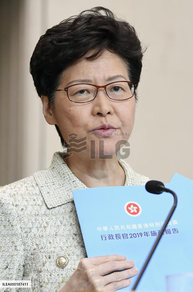 Hong Kong leader Lam