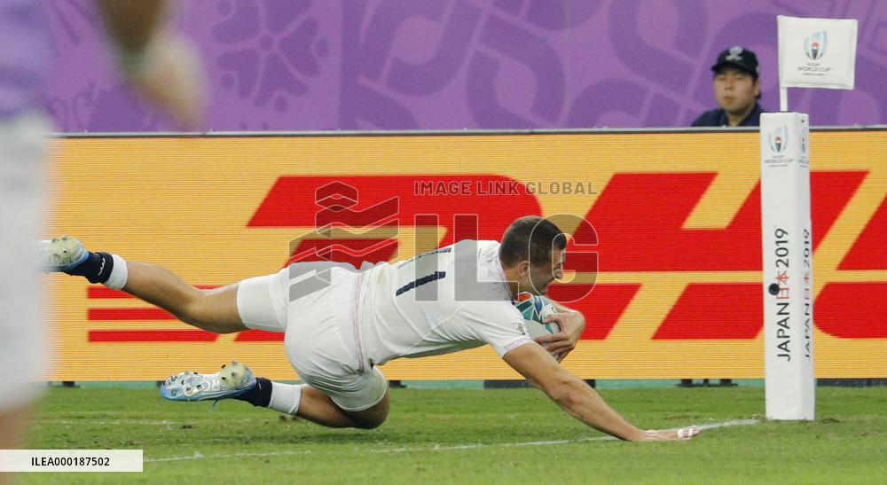 Rugby World Cup in Japan: England v Australia