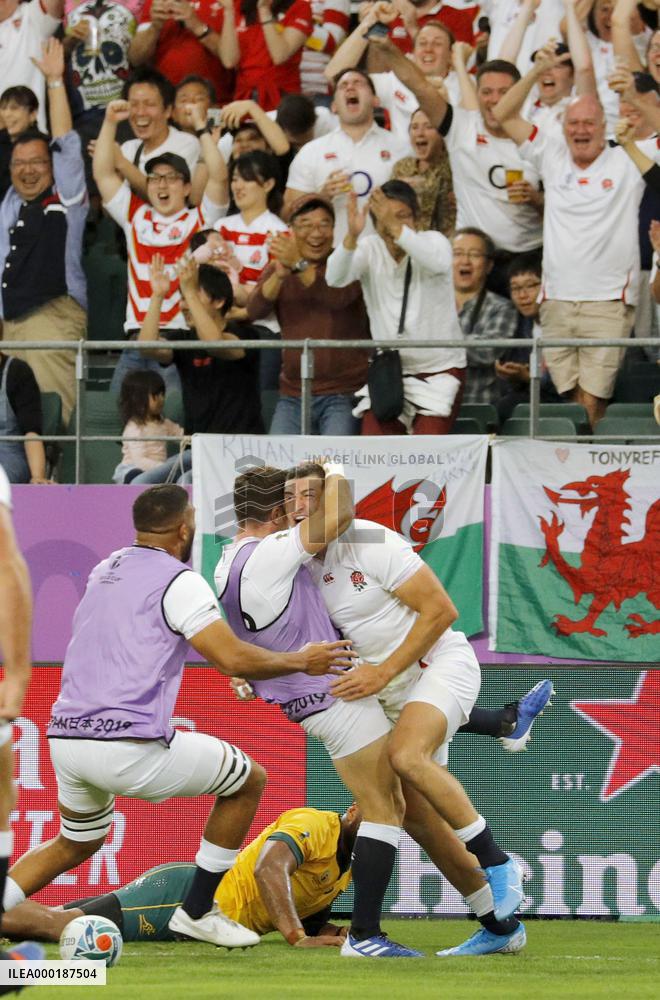 Rugby World Cup in Japan: England v Australia