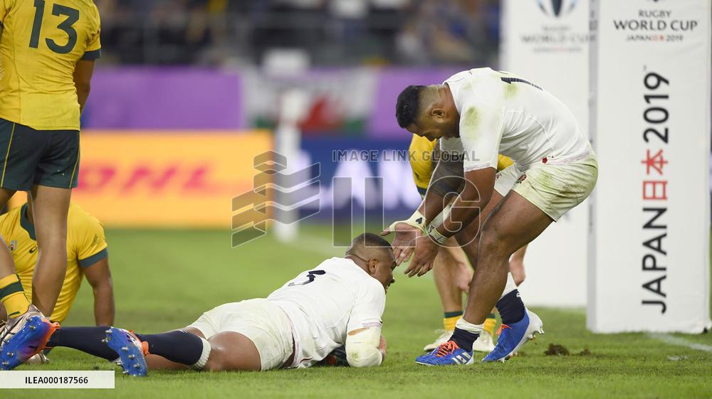 Rugby World Cup in Japan: England v Australia