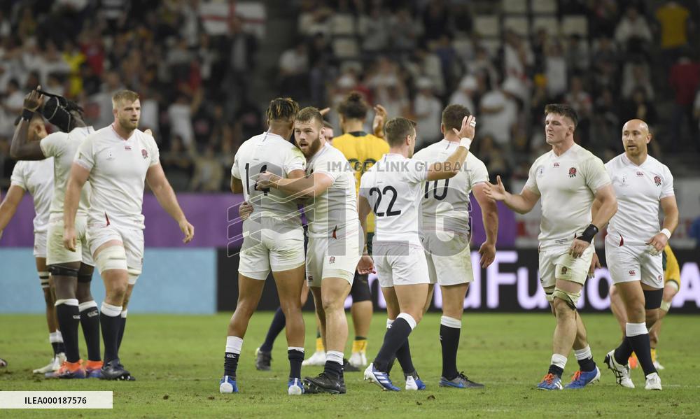 Rugby World Cup in Japan: England v Australia