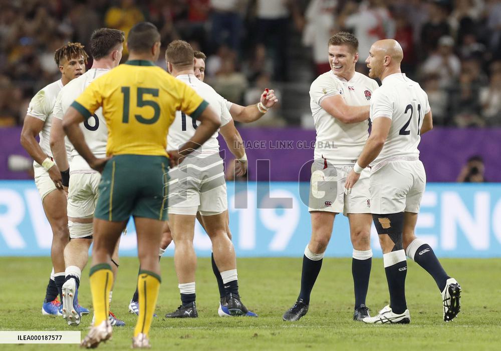 Rugby World Cup in Japan: England v Australia