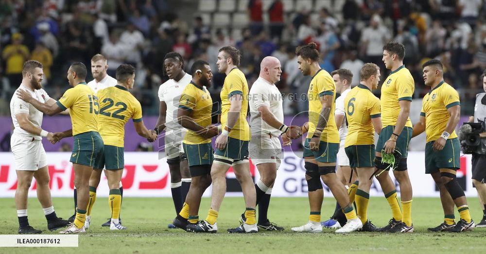 Rugby World Cup in Japan: England v Australia