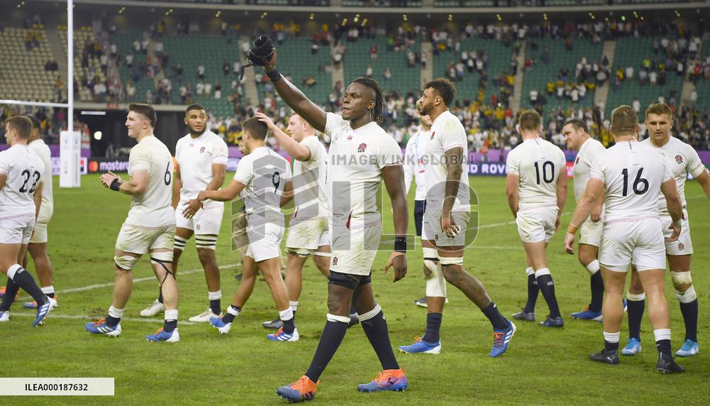 Rugby World Cup in Japan: England v Australia