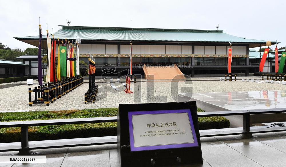 Emperor's enthronement ceremony