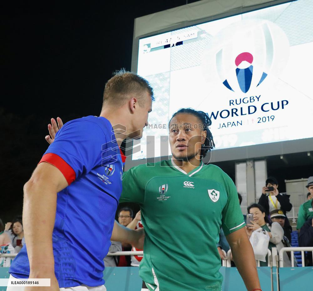 Rugby World Cup in Japan: Ireland v Samoa