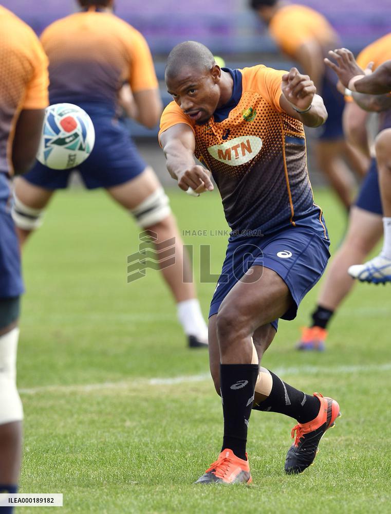 Rugby World Cup in Japan: Wales v South Africa