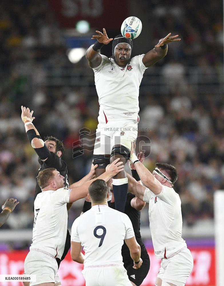 Rugby World Cup in Japan: England v New Zealand