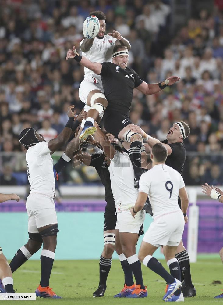 Rugby World Cup in Japan: England v New Zealand