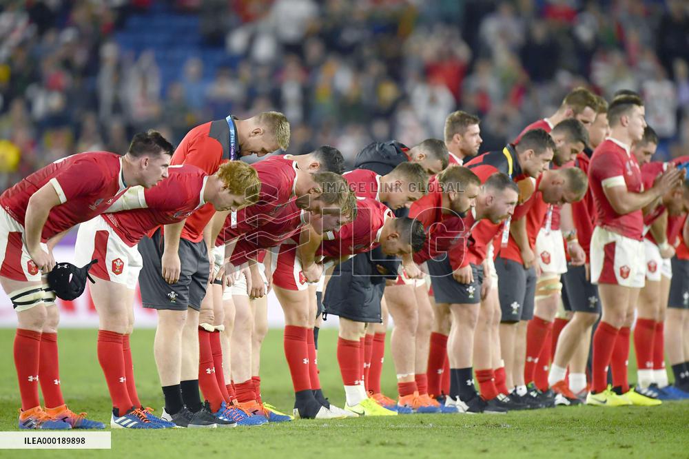 Rugby World Cup in Japan: Wales v South Africa