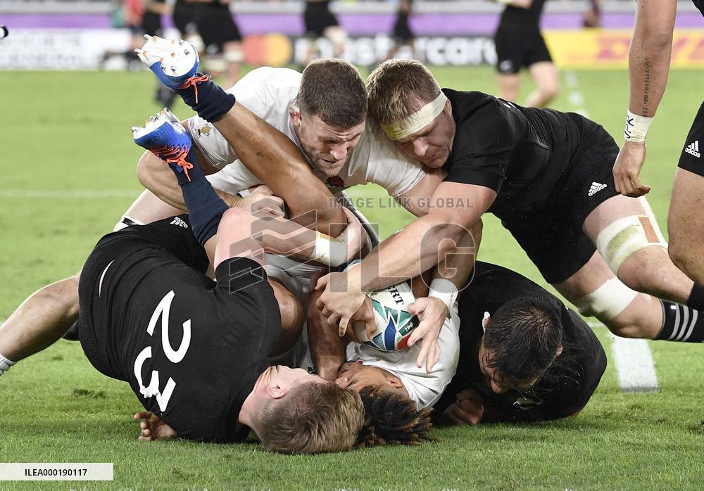Rugby World Cup in Japan: England v New Zealand