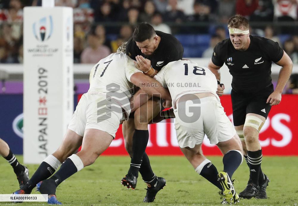 Rugby World Cup in Japan: England v New Zealand