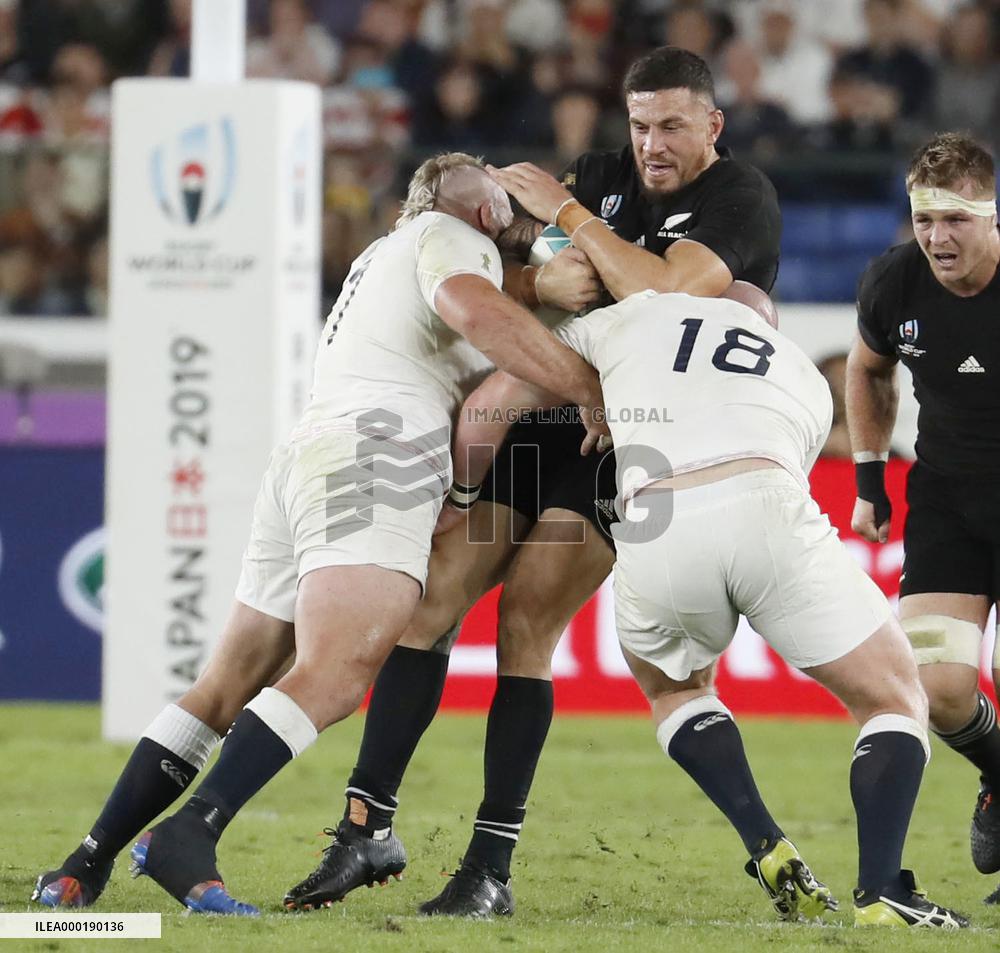 Rugby World Cup in Japan: England v New Zealand