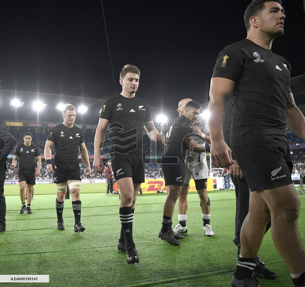 Rugby World Cup in Japan: England v New Zealand