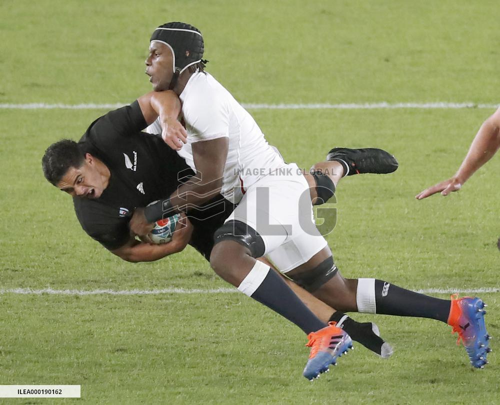 Rugby World Cup in Japan: England v New Zealand