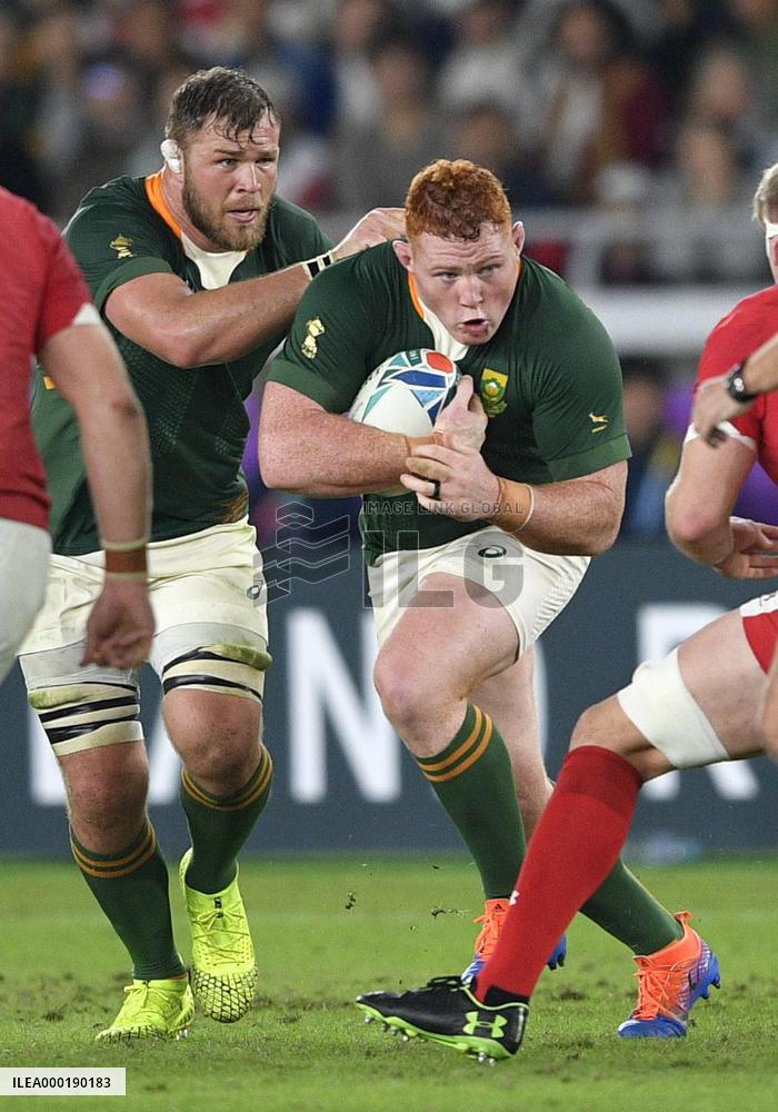 Rugby World Cup in Japan: Wales v South Africa