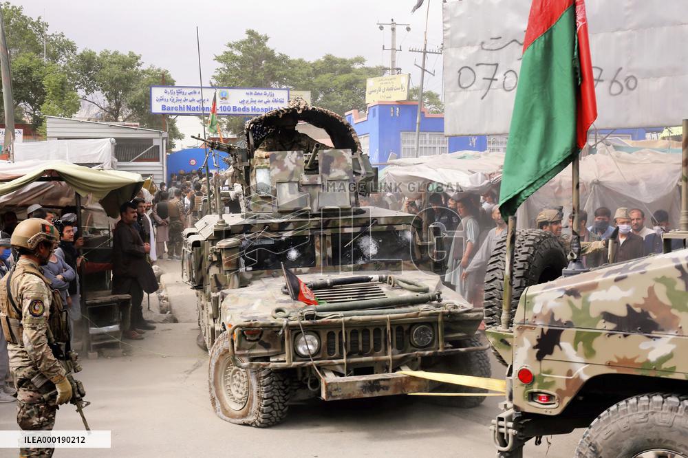 Hospital attack in Kabul