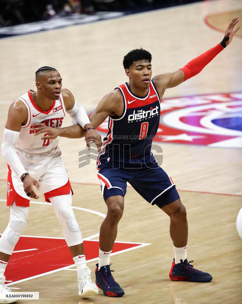 Basketball: Wizards-Rockets NBA game