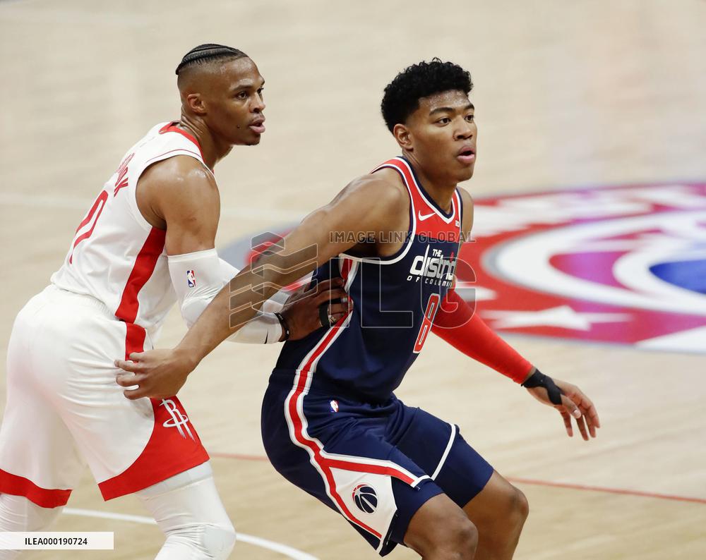 Basketball: Wizards-Rockets NBA game