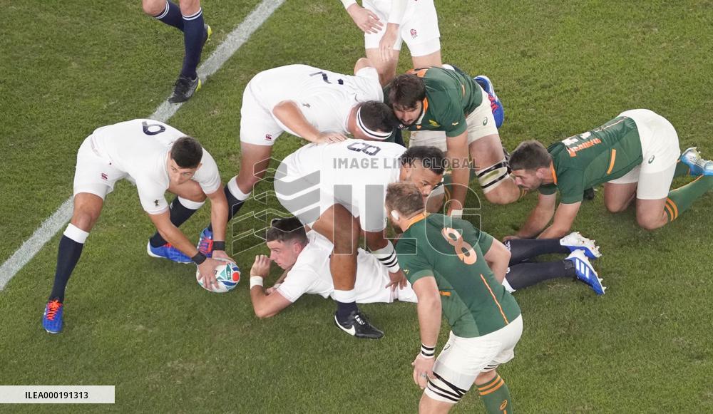 Rugby World Cup in Japan: England v South Africa